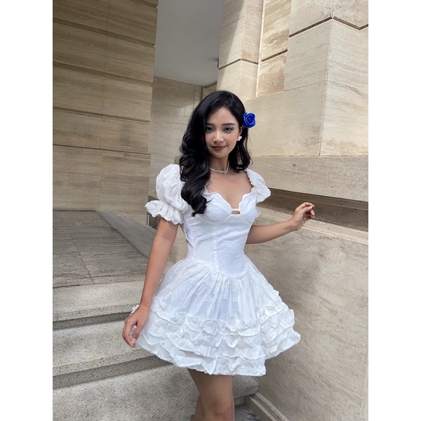 A. Đầm Xoè 3 Tầng Amelie - Miko Dress