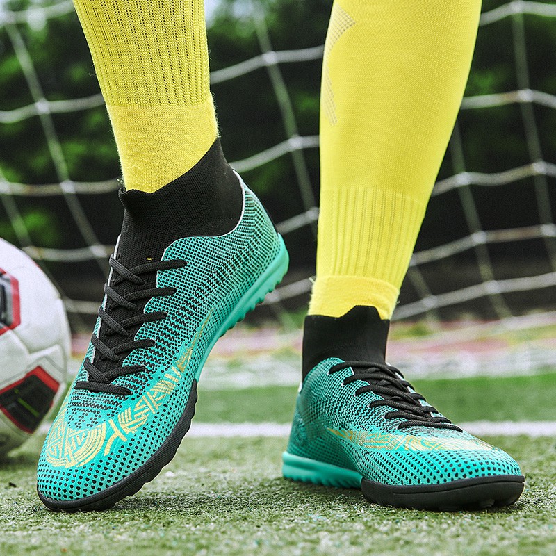 Giày đá bóng cổ cao CR7 Mercurial FG Futsal TF FG thích hợp cho sân cỏ nhân tạo