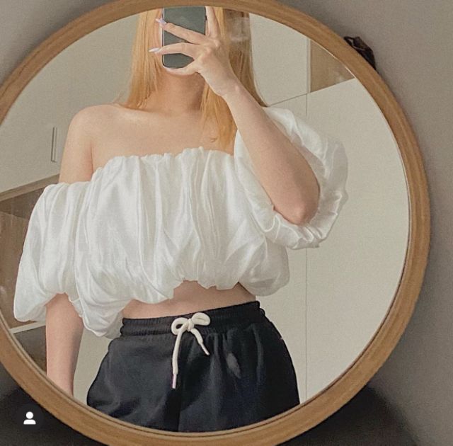 Áo cúp tay phồng