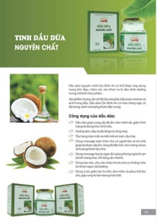 Dầu dừa nguyên chất Cầu Bình an