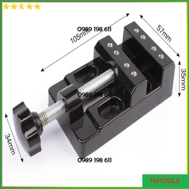 Ê TÔ KẸP MINI ETO BÀN KHOAN TAY THỦ CÔNG - PHIÊN BẢN 2 ĐẦU KẸP QE106