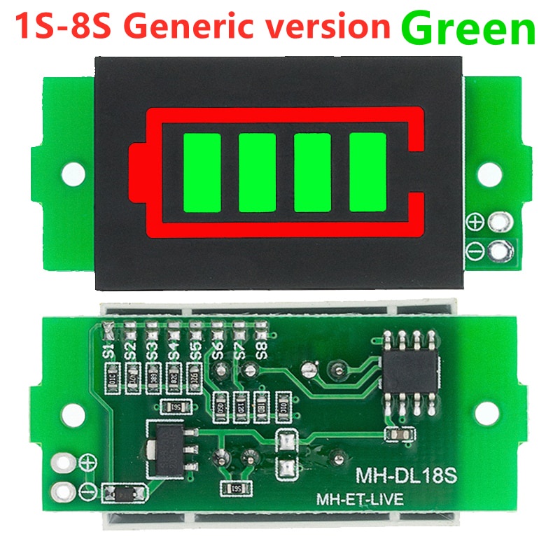 Mô Đun Công Suất Pin Li-Ion 1s 2S 3S 4S 3.7V 4.2V