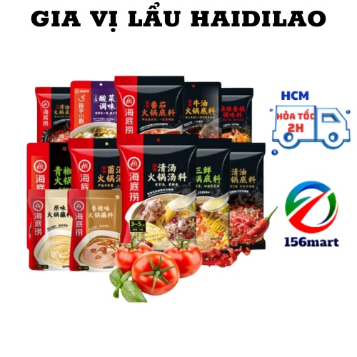 [Mã GROSALE55 giảm 8% đơn 500K] Cốt gia vị lẩu Haidilao thượng hạng đủ vị ngon mê ly date mới nhất