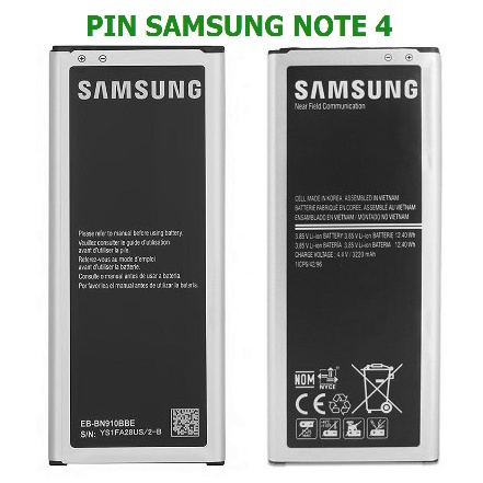 PIN SAMSUNG NOTE 4
