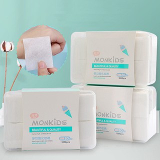 Set 1,000 miếng bông tẩy trang dùng một lần tiện dụng