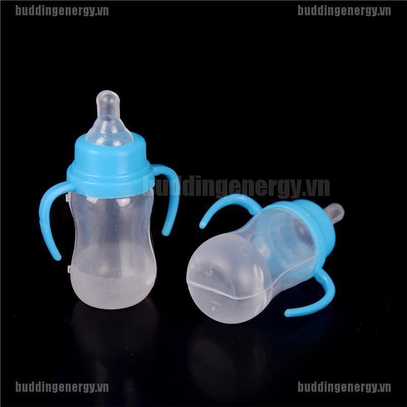 Set 2 Bình Sữa Mini Dùng Để Trang Trí Nhà Búp Bê Tiện Dụng