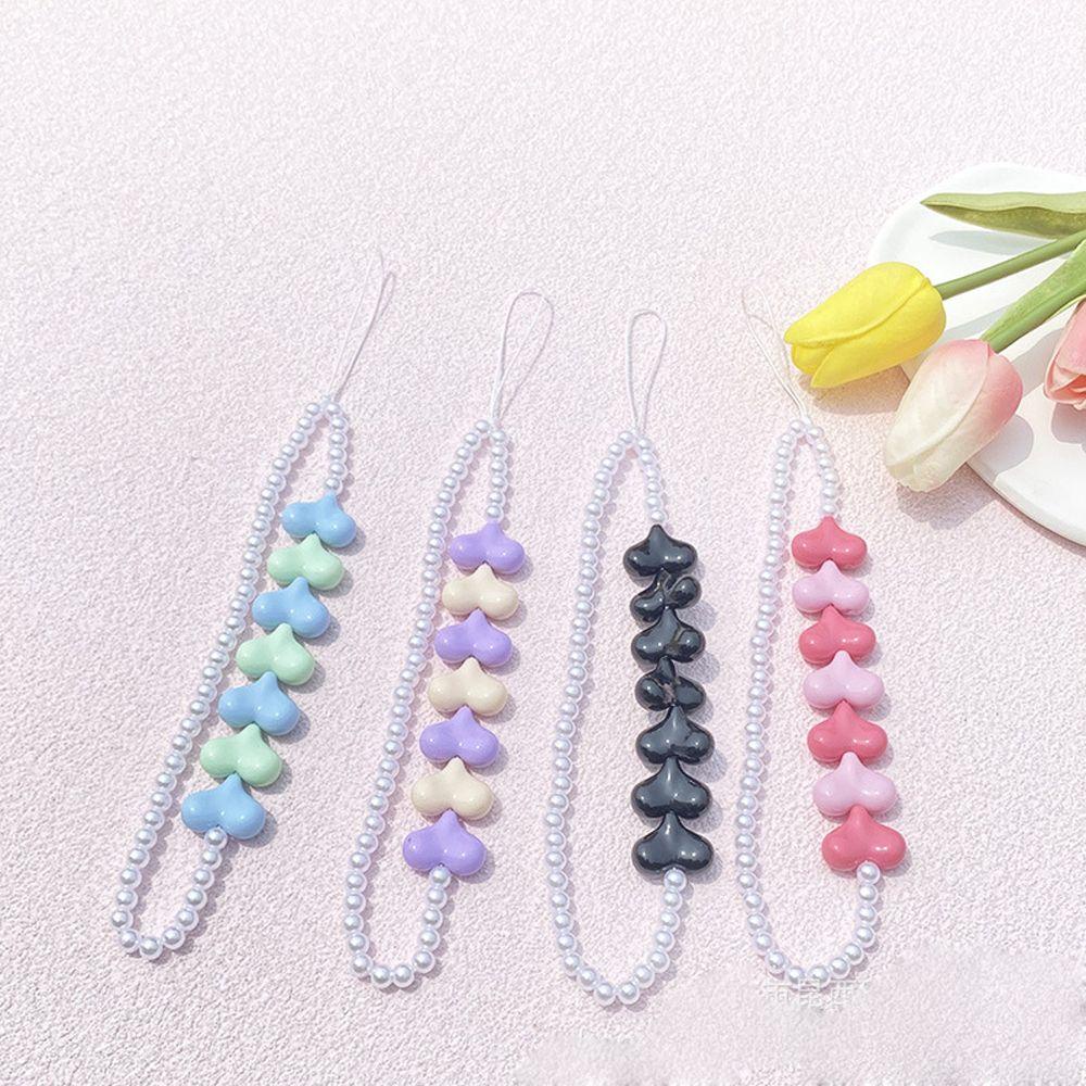 Ốp Điện Thoại Họa Tiết Hoa Nhiều Màu Sắc Kèm Dây Đeo Tay Và Móc Khóa Xinh Xắn