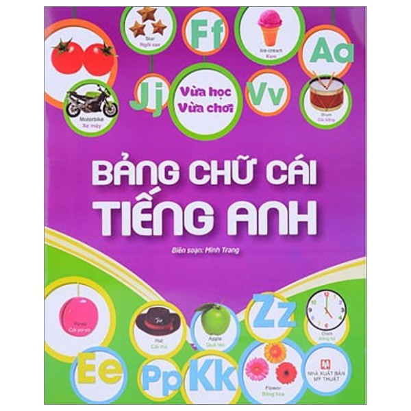 Sách - Vừa Học Vừa Chơi - Bảng Chữ Cái Tiếng Anh