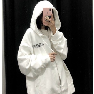 Áo khoác nỉ bông logo NOAH form rộng Unisex
