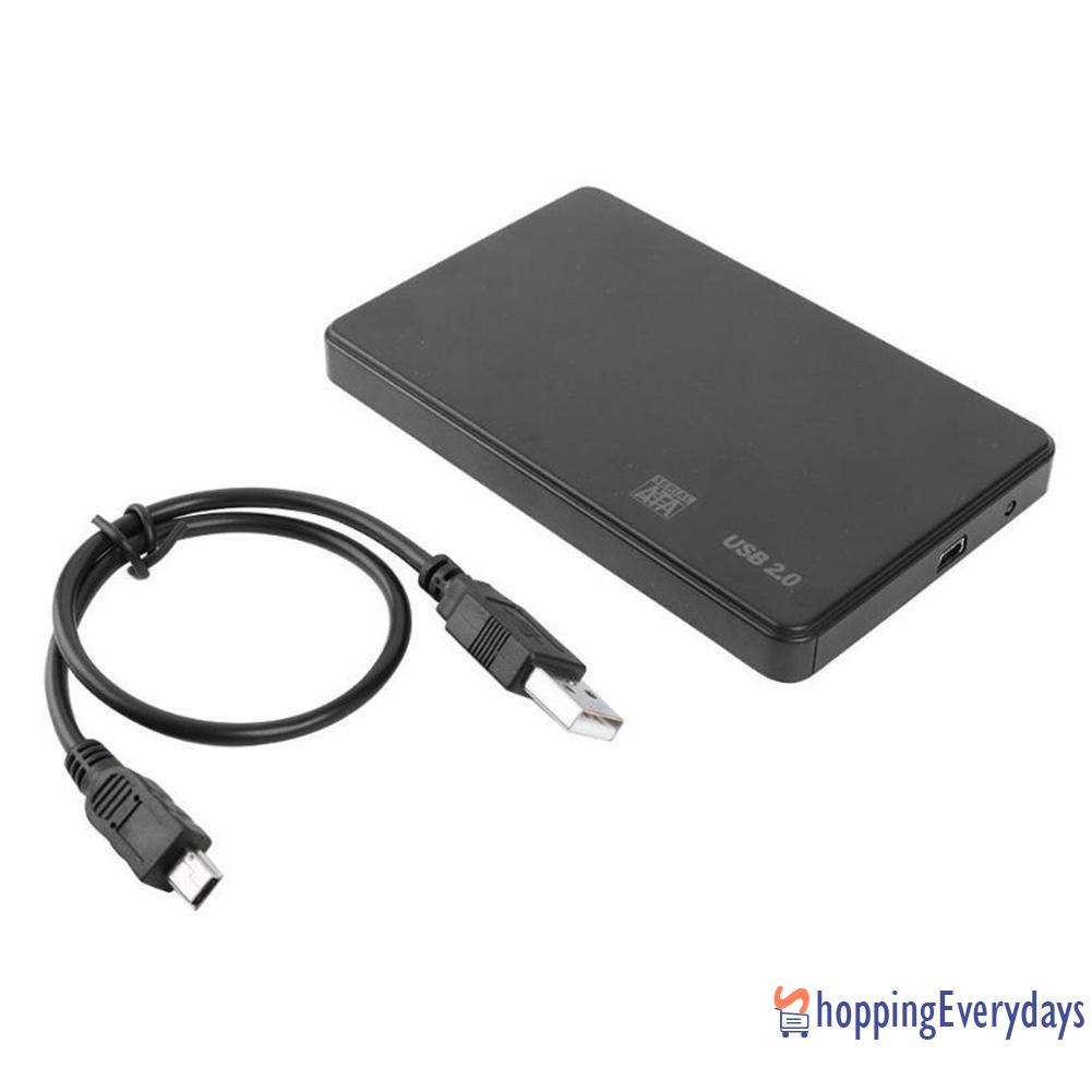 Hộp Nhựa Đựng Ổ Cứng Sata Ssd Hdd 3tb Usb 2.0 / 3.0 2.5 Inch | BigBuy360 - bigbuy360.vn