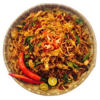 500gr - 1kg khô gà xé cay lá chanh giòn ngon nhất