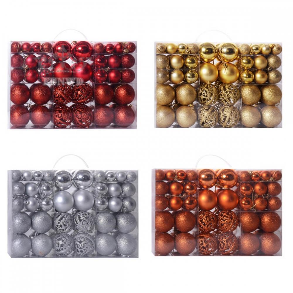 Set 100 Trái Châu Trang Trí Giáng Sinh