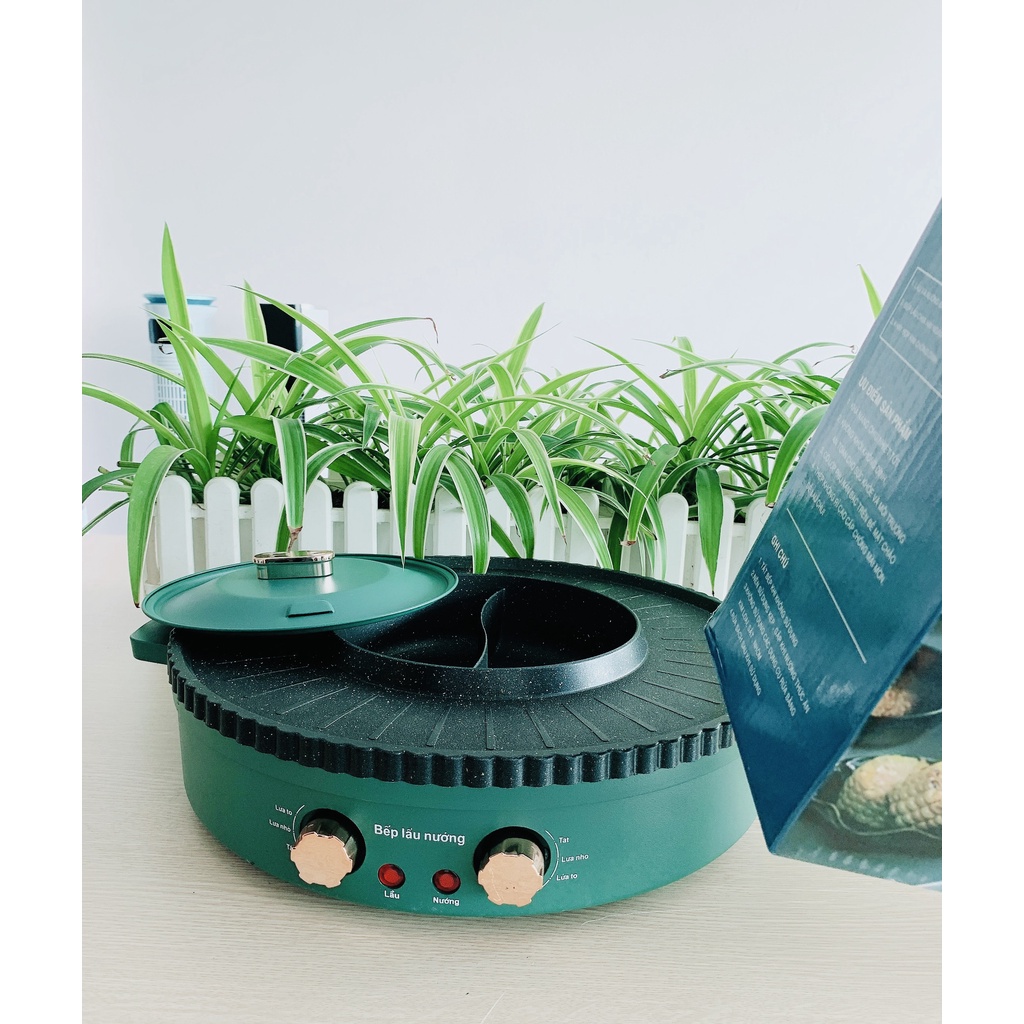 Bếp Lẩu Nướng 2 trong 1 Creen