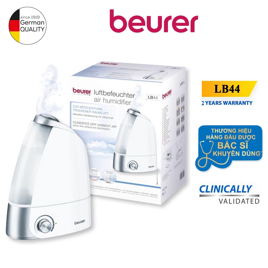 Máy Tạo Độ Ẩm Không Khí Beurer LB44 | Thương Hiệu Đức - Công Nghệ Phun Siêu Âm