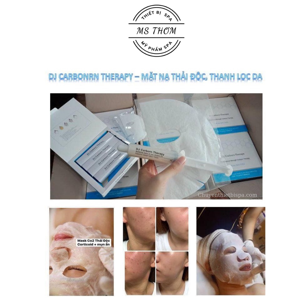 Mặt nạ thải độc CO2 DJ Cacbon Therapy