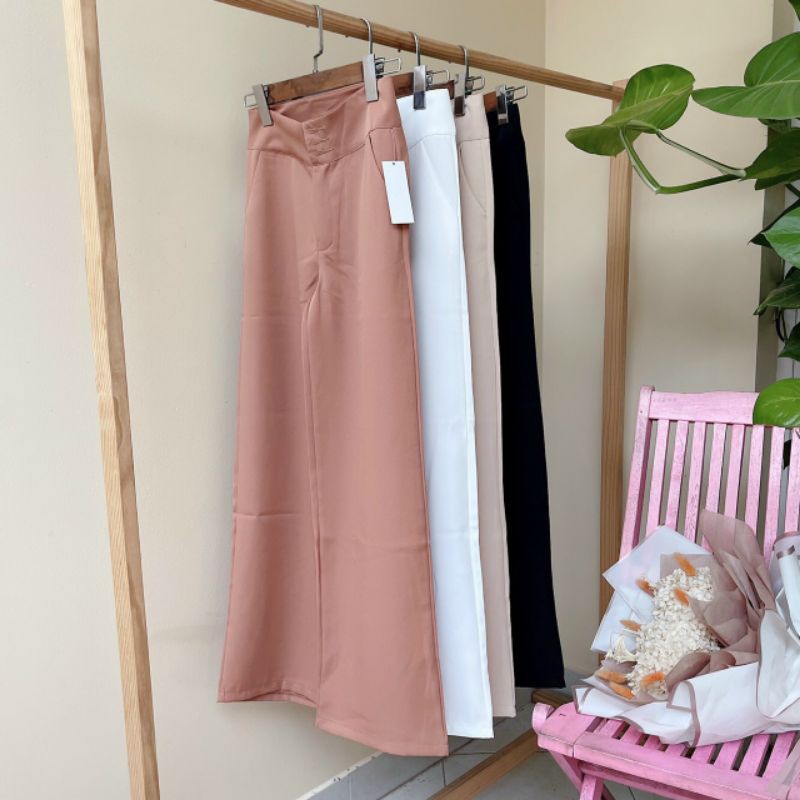 Quần tây dài 3 nút siêu tôn dáng cao cấp