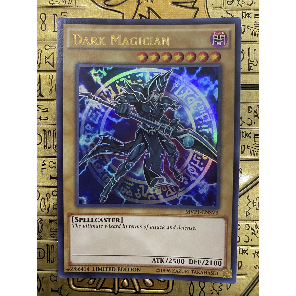 Yugioh - Lá Bài Phù Thủy Áo Đen Chính Hãng - Dark Magician - MVP1-ENSV3 - Ultra Rare Limited Edition