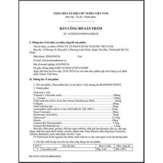 [Gold Group] [SIÊU SALE]DIAMOND WHITE BEAUTY PLUS MỚI 2020