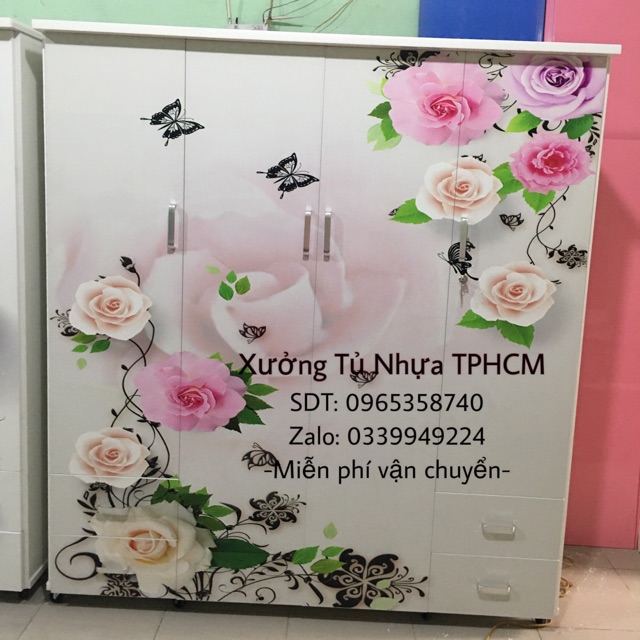 Tủ nhựa đài loan In 3D free ship hcm