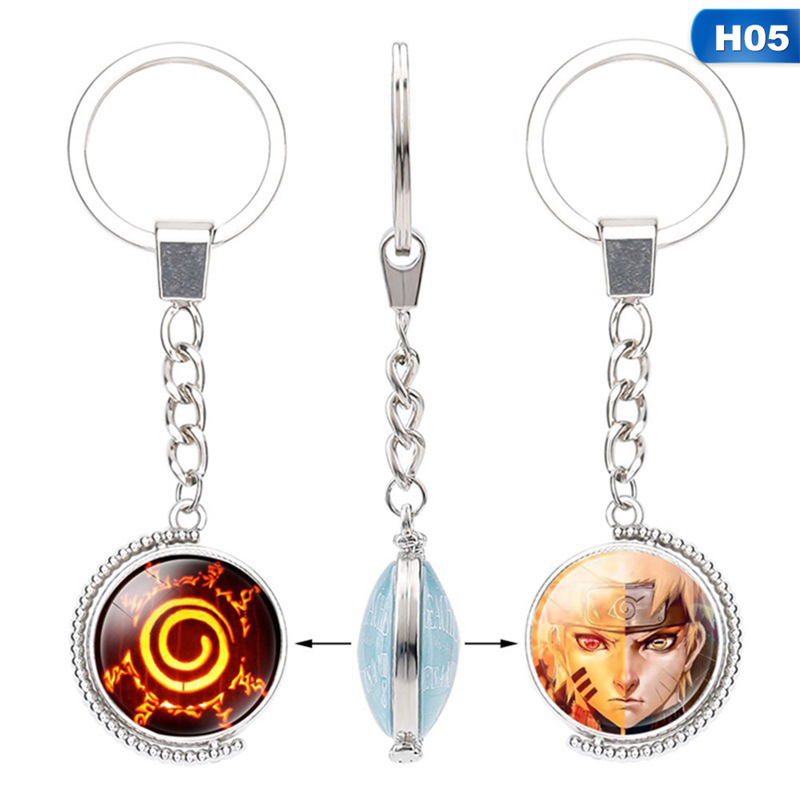 Móc khóa hình biểu tượng Naruto thời trang