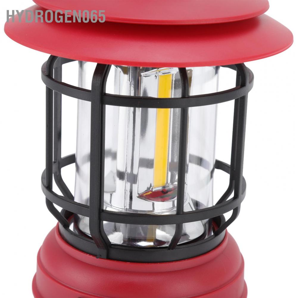Đèn lồng cắm trại Di động ngoài trời LED Lều treo cổ điển đa chức năng di khẩn cấp COB Hydrogen065