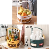 ONLY HOUSE Khay Đựng Trái Cây / Đồ Dùng Nhà Bếp Có Thanh Xoay 360 Độ Tiện Dụng