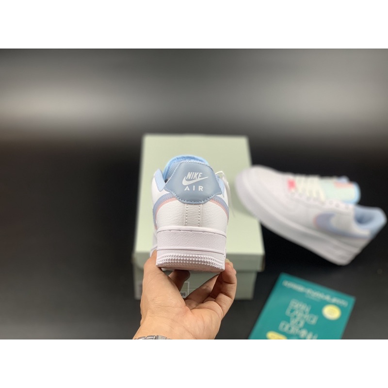 Giày thể thao nữ AF 2 màu xanh hồng  - A20