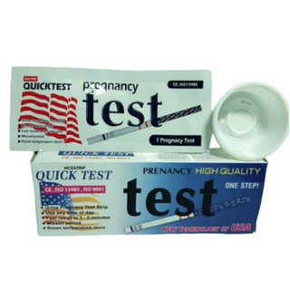 COMOBO 5 QUE THỬ THAI QUICK TEST + 5 QUE QUICKSTRIP