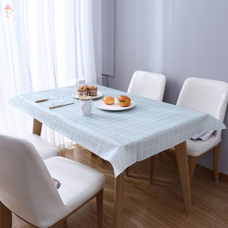 Khăn trải bàn kẻ sọc vuông chống thấm nước | BigBuy360 - bigbuy360.vn