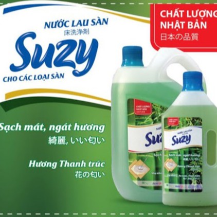 [Chính Hãng ] Nước Lau Sàn SUZY Nhật Bản Can 4L