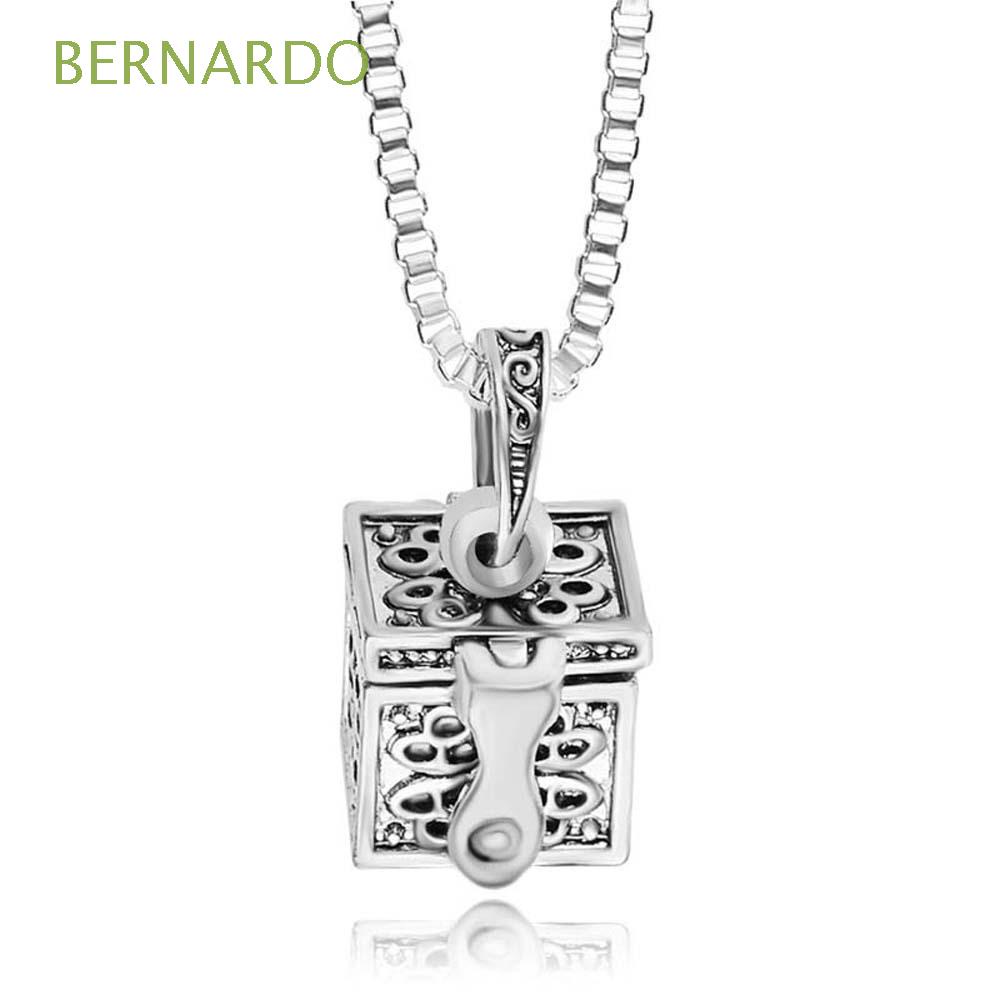 Vòng cổ BERNARDO Urn 1 Cái Cho Nam Và Nữ|Vòng cổ Mặt Hình Hộp Màu Sắc