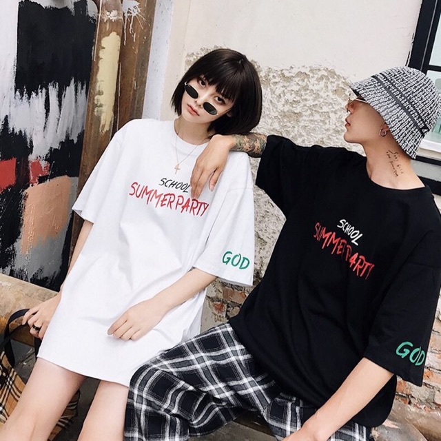 ? Hot Sale Liền Tay ? Áo Thun Unisex Nam Nữ