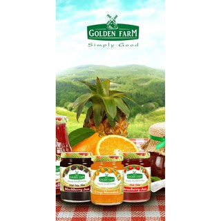 🍑Mứt trái cây Golden Farm các loại (210g)🍑