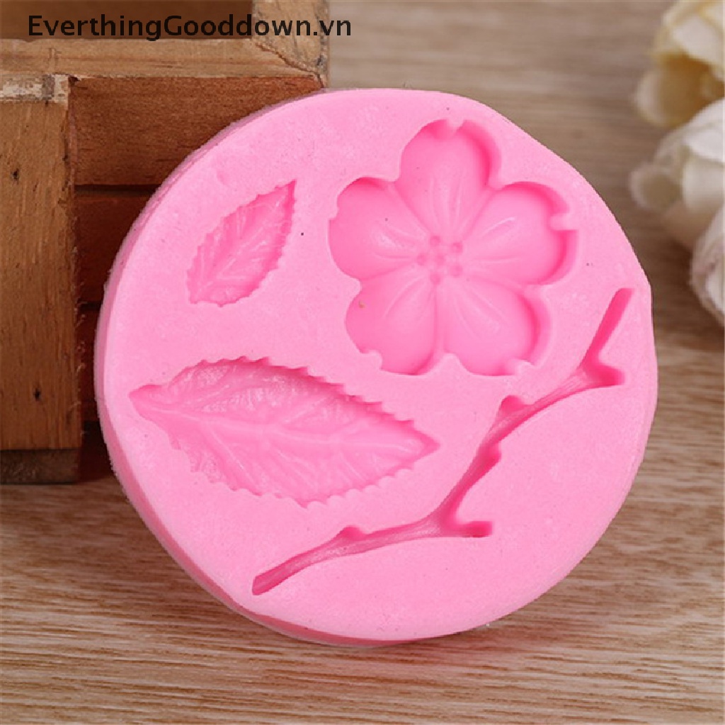 Khuôn Làm Bánh / Xà Phòng Chất Liệu silicone Tự Làm Hình Trái Đào