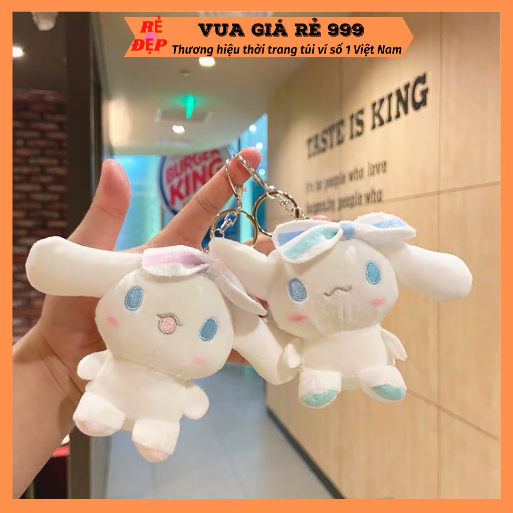 Móc khóa gấu bông treo balo túi xách móc khóa siêu dễ thương VUAGIARE999 MK27