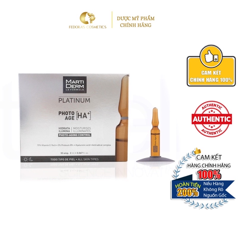 TINH CHẤT VITAMIN C LÀM TRẮNG DA CHỐNG LÃO HOÁ PHOTO AGE MARTIDERM