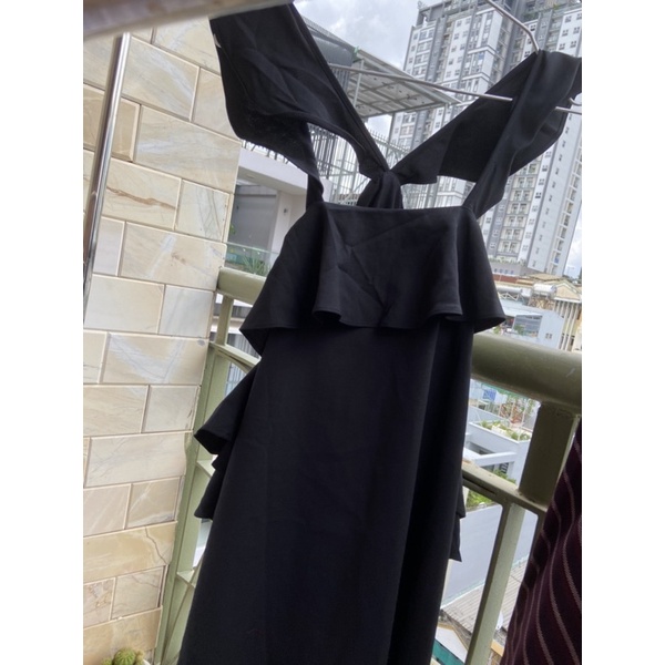 NEWTAG ~ Váy/ Đầm Dottie đen