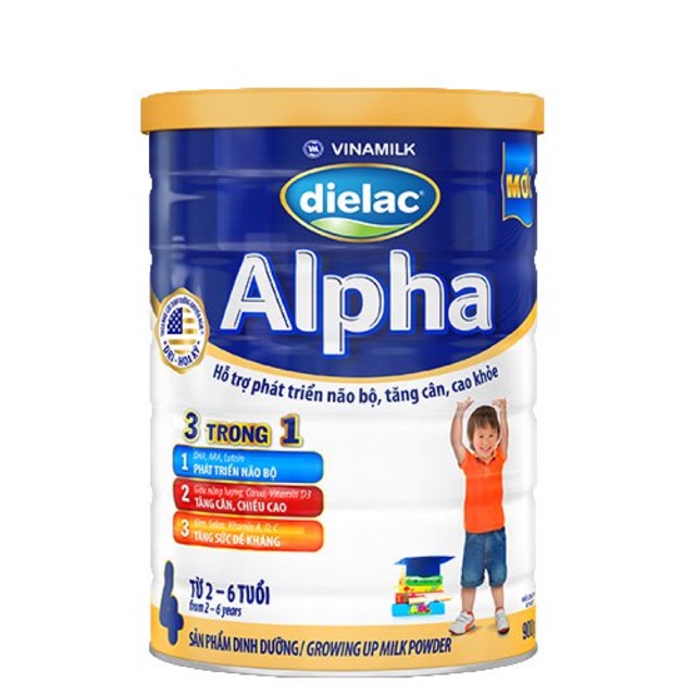 Sữa Dielac Alpha 4 900g -185000