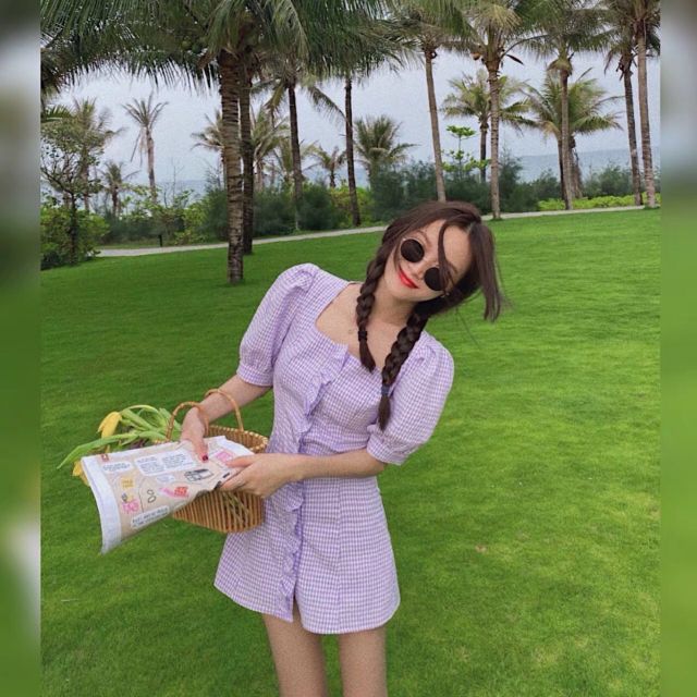 💜 ĐẦM TÍM KẺ 💜"Em ơi bao lâu mới đến ngày maiĐêm nay tại sao lại trôi quá dài..." - Còn đợi gì với cái trend tím