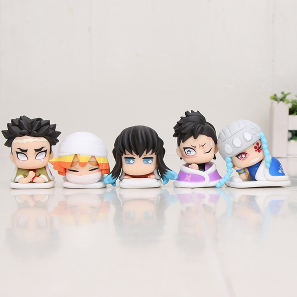 Set 5 Mô Hình Nhân Vật Anime Dễ Thương