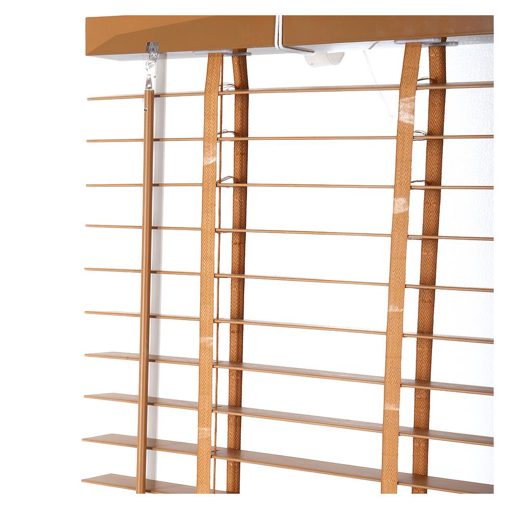 Homebase HLS Rèm/màn cửa cuốn FAUX WOOD bằng nhựa PVC 120X130CM màu nâu