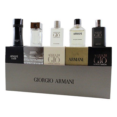 SET NƯỚC HOA MINI GIORGIO ARMANI 5 MÓN