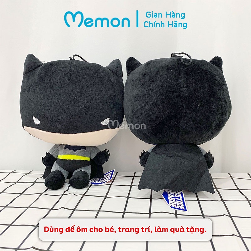 [Mã LIFEM1 giảm 50k đơn 99k] Gấu Bông Batman Người Dơi Siêu Anh Hùng Cao Cấp Memon