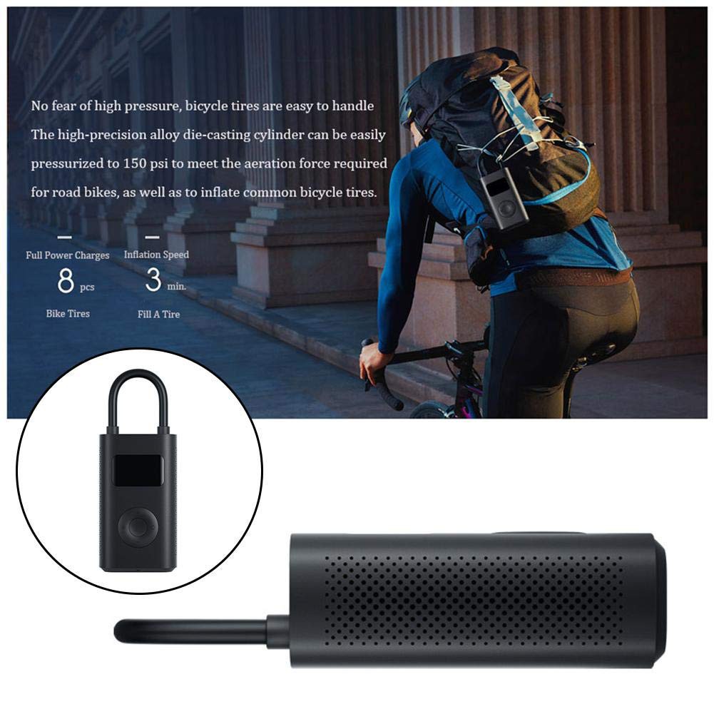 Bơm cầm tay đa năng Xiaomi Mijia Bicycle Pump MJCQB02QJ Pump 1S - Máy bơm lốp xe Xiaomi bản quốc tế