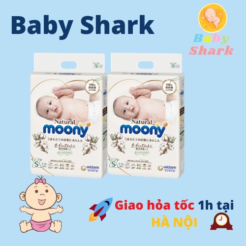 Tã Dán Moony Natural Size Newborn 63 (63 Miếng)