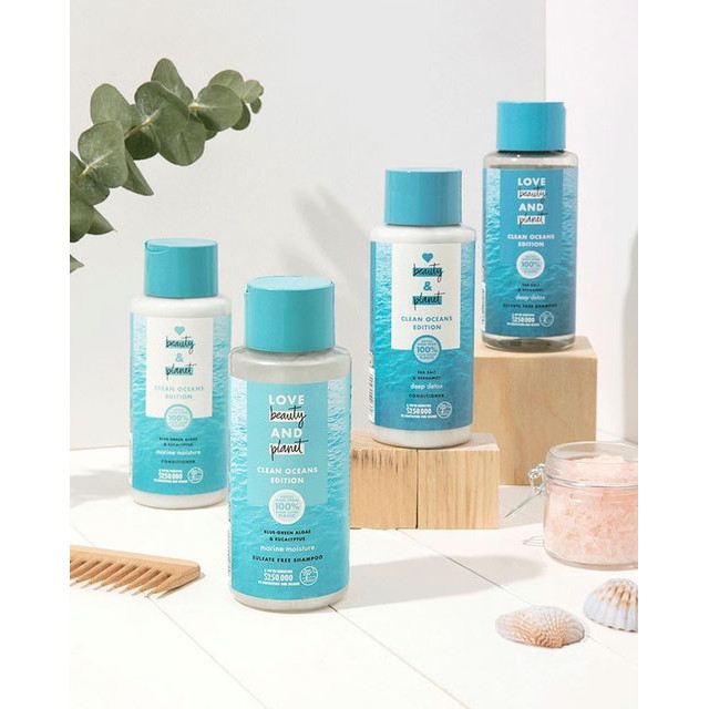 Dầu Gội , Xả Love Beauty & Planet Clean Oceans Edition