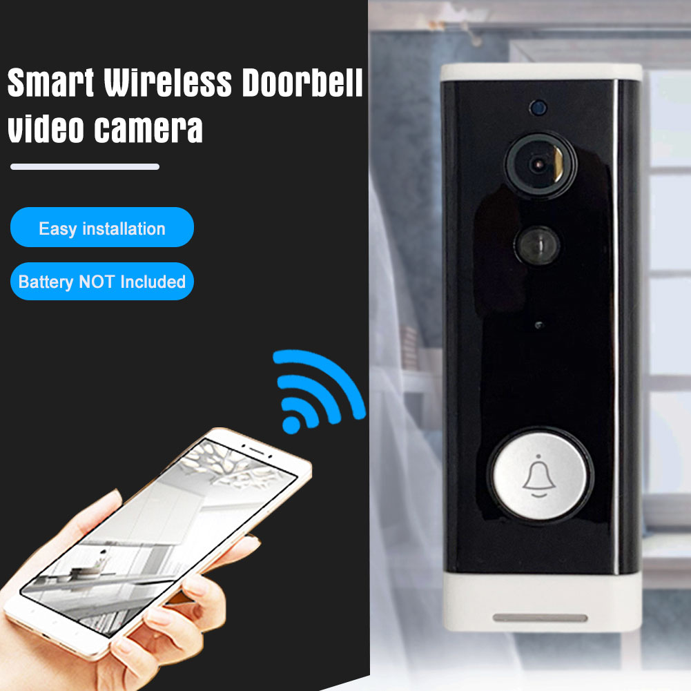 TD  M200S Hệ thống giám sát WIFI thông minh Chuông cửa có hình Intercom IR Alarm Camera an ninh không dây