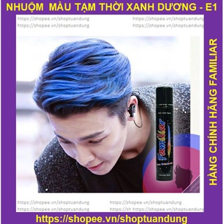 Keo Xịt Tóc Màu Familiar Xanh Dương E1 100ml