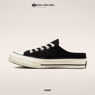 Giày Chuck 70 Mule Slip Black Cổ Thấp 172591C