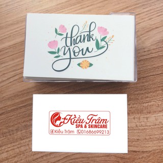 Thẻ Thank You MS02 (100 tấm)